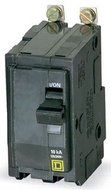 QOB2100 SQUARE D 100 AMP, 2 POLE, QOB BOLT-IN, CIRCUIT BREAKER, 120/240VAC 10K, 2P, 100A by Square D