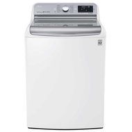 LG Power Pair Special-Mega HE Top Load Laundry System with GAS Dryer (WT7700HWA +DLGX7701WE)Pure White ColorGAS... N4
