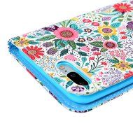 iPhone 7 Plus Case (5.5 inch) - Wallet Flip Stand Case PU Leather Case with Shockproof TPU Inner Bumper Colorful... N33