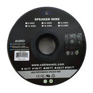 C&amp;E 100 Feet 14AWG Enhanced Loud Oxygen-Free Copper Speaker Wire Cable, CNE62761 N11