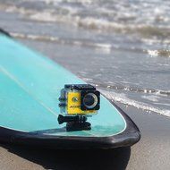 Axess&nbsp; CS3601-BK Sports Action Camera DVR Recorder 720P, Up to 5MP, 140 degree HD Wide-angle with Water Proof... N8
