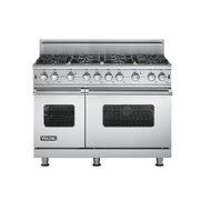 VGCC5488BSS Viking Stainless Steel 48\" Custom Sealed Burner Range - VGCC (48\" wide, eight burners)