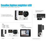 Andoer 2 Inch Dual Screen LCD Ultra HD Wifi Sports Action Camera 4K 15fps 1080P 60fps 12MP 170&deg; Wide-angle for... N3