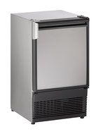 U-Line ULNSS98NF03A Undercounter Marine Crescent Ice Maker, 15", Stainless