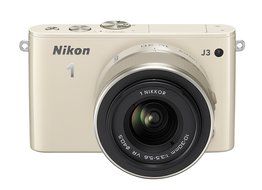Nikon 1 J3 14.2 MP HD Digital Camera with 10-30mm VR 1 NIKKOR Lens (Beige) - International Version (No Warranty)