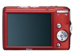 Nikon Coolpix L18 8MP Digital Camera with 3x Optical Zoom (Ruby Red) N3