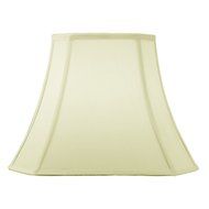 9x16x12 Square Cut Corner Lamp Shade Eggshell