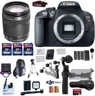 Professional Photographer / Videographer Kit - DJI OSMO 4K Starter Kit + Canon t5i DSLR + Canon 18-135mm IS STM... N3