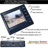DVR 225 + Varifocal Helmet Camera - Digital Recorder with Extreme Military &amp; Sport Cam - Change angle of view. N6