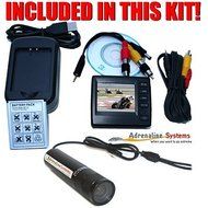 DVR 225 + Varifocal Helmet Camera - Digital Recorder with Extreme Military &amp; Sport Cam - Change angle of view. N7