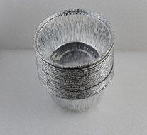 Disposable Aluminum Foil Cups Baking Bake Muffin Cupcake Tin Mold Round 50 Pcs N4