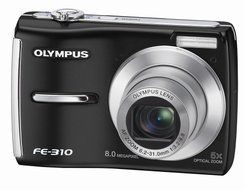 Olympus FE-310 8MP Digital Camera with 5x Optical Zoom (Silver) N4