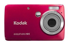 Kodak EasyShare Mini M200 10 MP Digital Camera with 3x Optical Zoom and 2.5-Inch LCD - Purple N6
