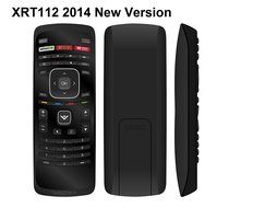 NEW XRT112 2014 LCD LED TV Remote Control w Amazon Netlix iHeart Radio App Key Fit for VIZIO SMART LCD LED TV