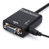 CableDeconn 3 in1 HDMI Male To VGA Female + Micro HDMI to HDMI adapter + Mini HDMI to HDMI adapter cable With... N8
