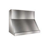 48&quot; Outdoor Wall Mount Canopy Range Hood with Optional 1 200 CFM Internal Blower Variable Speed Rotary Control...