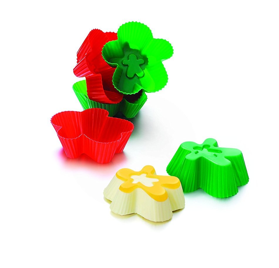 Siliconezone 5" Non-Stick Silicone Gingerbread Muffin Cup N3