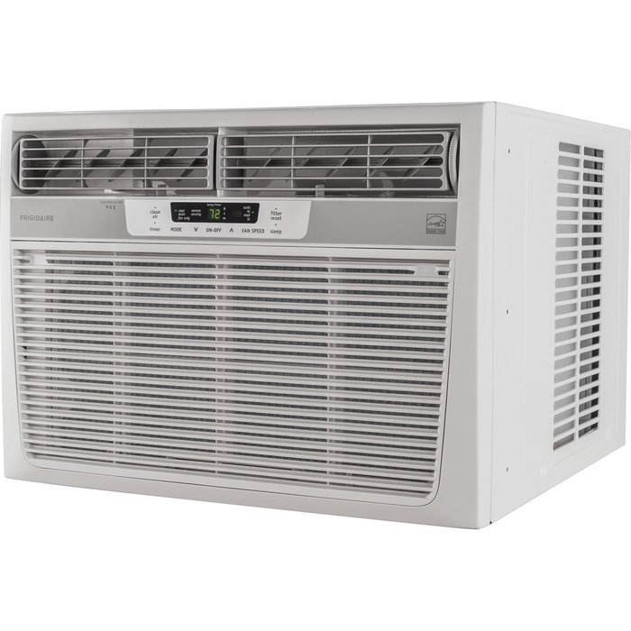 Frigidaire 15,100 BTU 115V Window-Mounted Median Air Conditioner with Temperature Sensing Remote Control N6