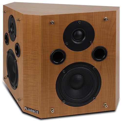 Fluance SXBP High Definition Bipolar Surround Sound Wide Dispersion Speakers for Home Theater N5
