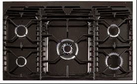 AGA ALEGS36DFSS 36 Pro-Style Dual Fuel Range - Stainless Steel N3
