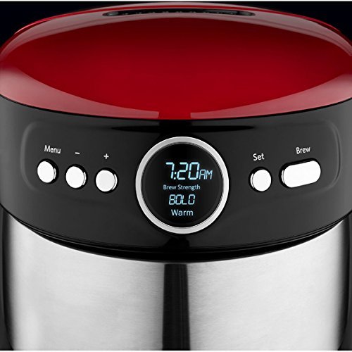 KitchenAid KCM1402ER Empire Red 14-cup Coffeemaker KCM1402ER N3