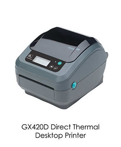 Zebra Thermal printer GX420D with Network card and USB plus LCD read out screen N2