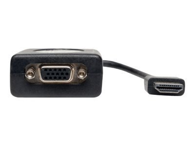 TRIPP LITE HDMI to VGA + Audio Adapter, 6 In. / P131-06N / N2