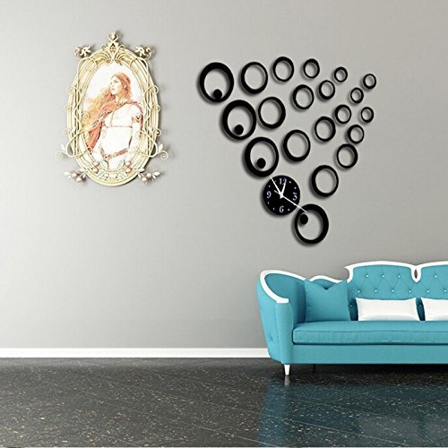 EverTrust(TM) New Acrylic Wall Clock Reloj De Pared Large Decorativestudy Classic Quartz Watch Horloge Murale... N2