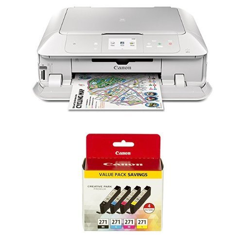Canon MG7720 Wireless All-In-One Printer with Scanner and Copier: Mobile and Tablet Printing, with Airprint and... N11