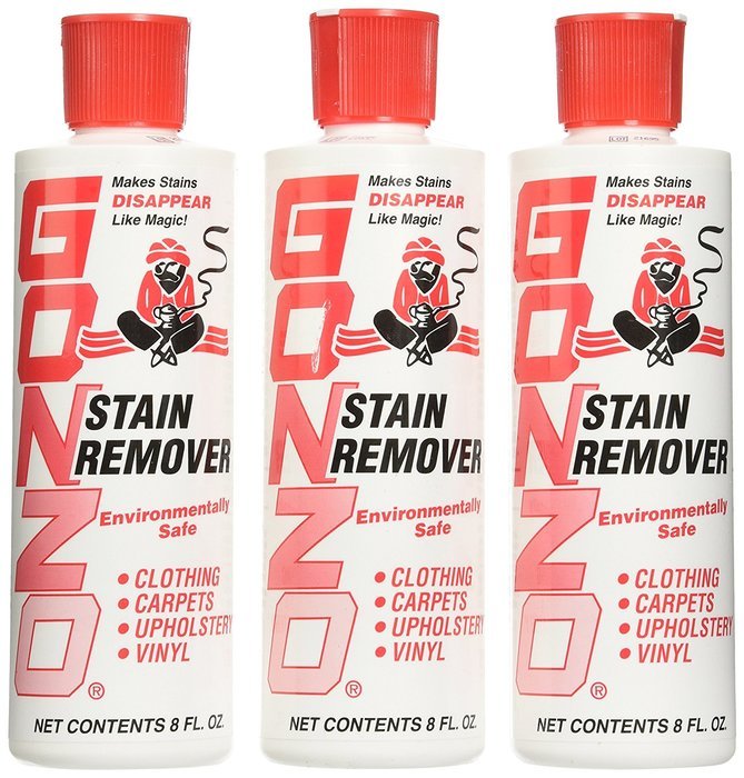 Gonzo Stain Remover, 8 fl oz Bottles (Pack of 12) N2