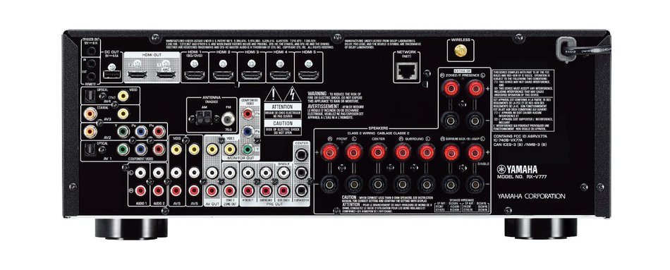 Yamaha RX-V777BT 7.2-channel Wi-Fi Network AV Receiver with AirPlay & Bluetooth N2