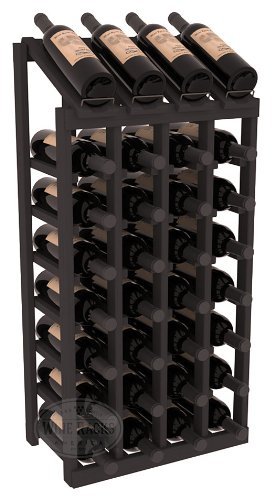 Wine Racks America Ponderosa Pine 4 Column 8 Row Display Top Kit. 13 Stains to Choose From! N9
