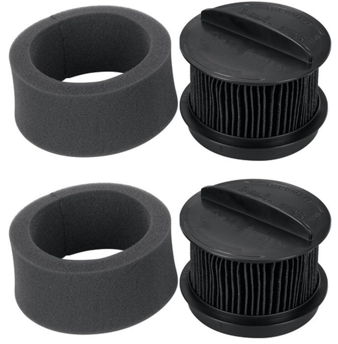 Techypro 2-set Bissell 32R9 Circular Filter Sets (replacement # 310-2266, 203-1192, 203-8161, 203-1464, 73K1)