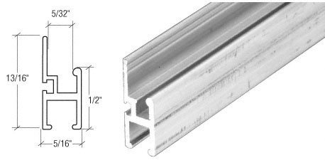 CRL Mill Drop-In Style Top and Side Triple Track Frame - 72 in Long by C.R. Laurence