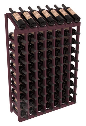 Wine Racks America Ponderosa Pine 7 Column 10 Row Display Top Kit. 13 Stains to Choose From! N5
