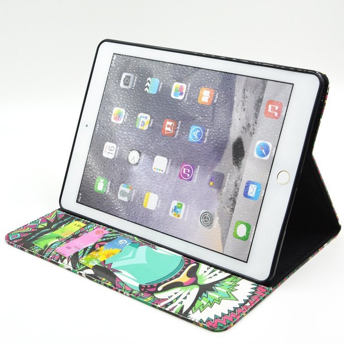 iPad Mini 1/2/3 Case, Firefish High Quality PU Leather Wallet Case [Card Pockets] and Kickstand Feature Case for... N505