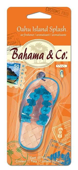 Bahama & Co. by Refresh Your Car! 06330 Scented Flip Flop, Oahu Island Splash