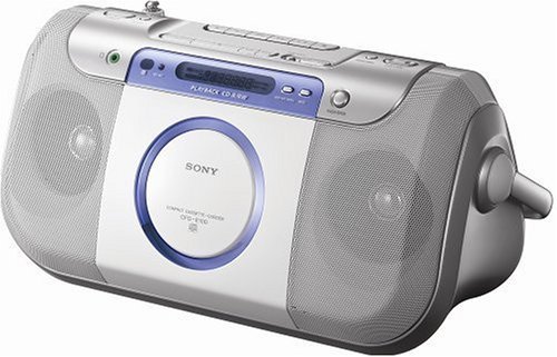 Sony CFD-E100 Portable CD Radio Cassette Recorder N2