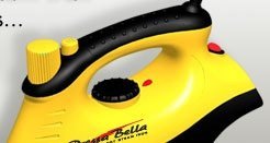 Famous Yellow Dry Steam Iron N2
