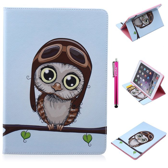 iPad Mini 1/2/3 Case, Firefish High Quality PU Leather Wallet Case [Card Pockets] and Kickstand Feature Case for... N512