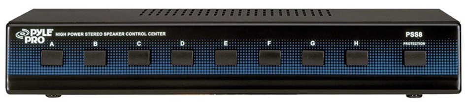 Pyle PD3000A 3000W AM-FM Receiver with Built-In DVD/MP3/USB, PSS8 8-Channel High Power Stereo Speaker Selector... N3