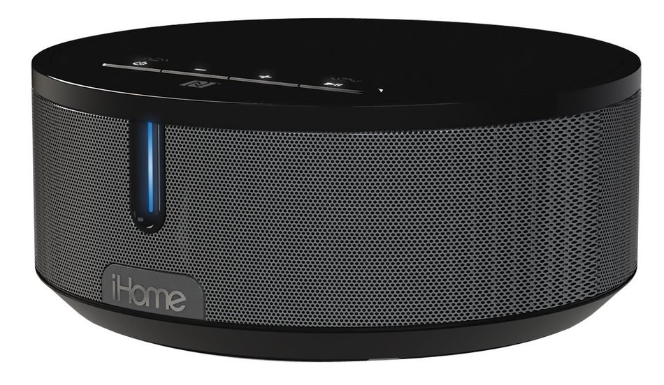 iHome WORLDWIDE VOLTAGE Bluetooth Stereo System with Speakerphone with NFC Technology & USB Port N2