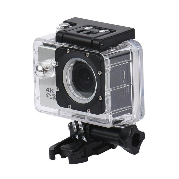 WIFI Waterproof Mini Action Sports Camera, SANNYSIS 4K 1080P Sports Recorder HD DV Silver N3