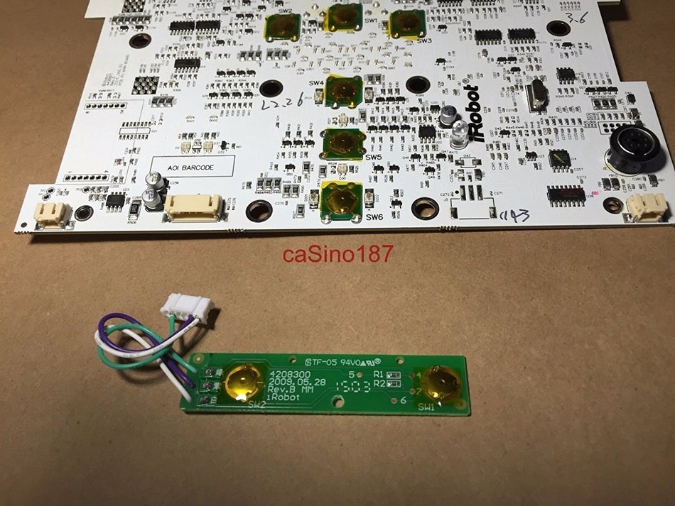 Roomba 600 655 PCB Circuit Board 551 550 530 561 560 555 595 552 650 552 MCU 500 N3
