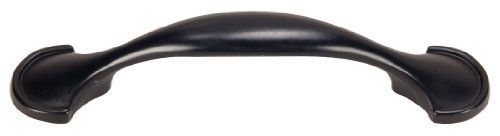 Hardware House 64-3502 Spoon Style Cabinet Pull, Flat Black by Hardware House