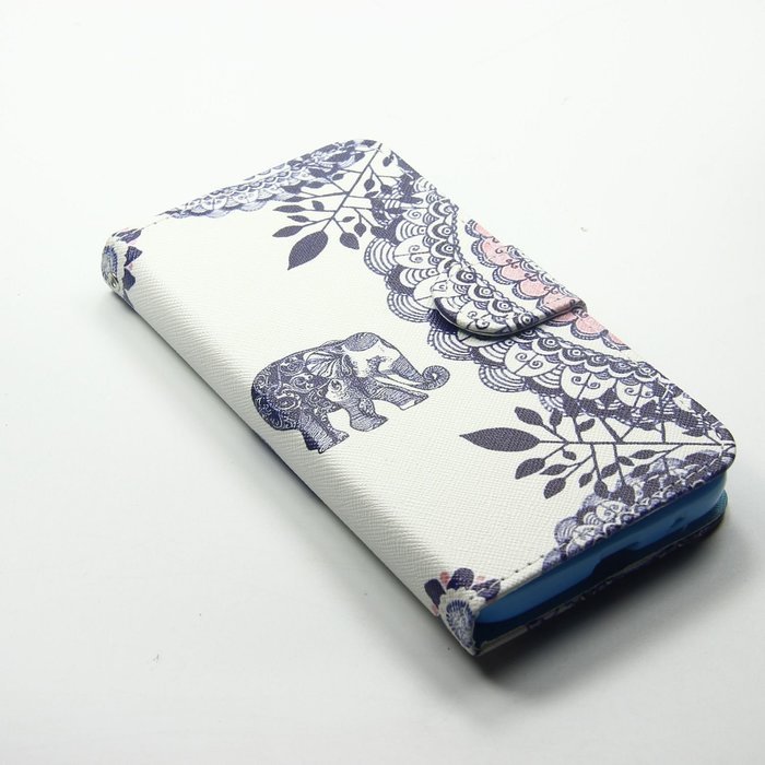 Alcatel One Touch Pop 3 Case,ikasus Colorful Painted Premium PU Leather Fold Wallet Pouch Case Flip Stand Credit... N3