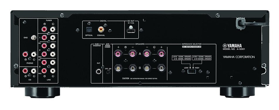 Yamaha A-S701SL Natural Sound Integrated Stereo Amplifier (Silver) N7