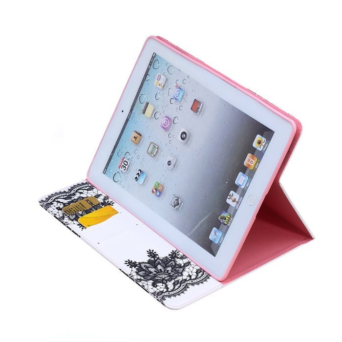 iPad Mini 1/2/3 Case, Firefish High Quality PU Leather Wallet Case [Card Pockets] and Kickstand Feature Case for... N543