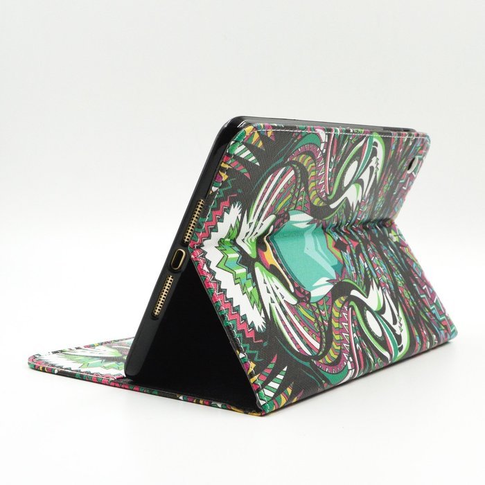 iPad Mini 1/2/3 Case, Firefish High Quality PU Leather Wallet Case [Card Pockets] and Kickstand Feature Case for... N544