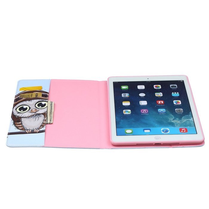 iPad Mini 1/2/3 Case, Firefish High Quality PU Leather Wallet Case [Card Pockets] and Kickstand Feature Case for... N552
